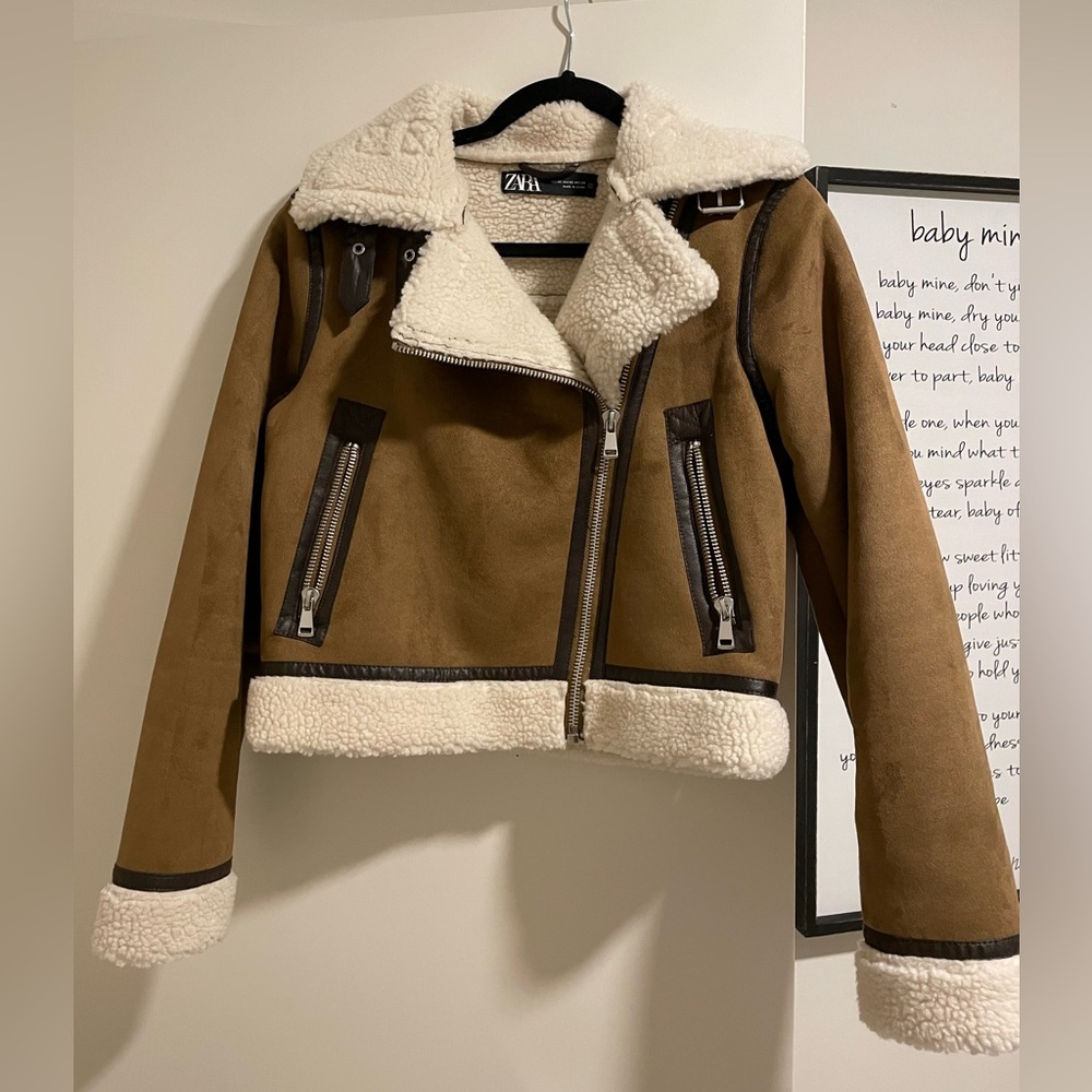 Zara Sherpa Jacket